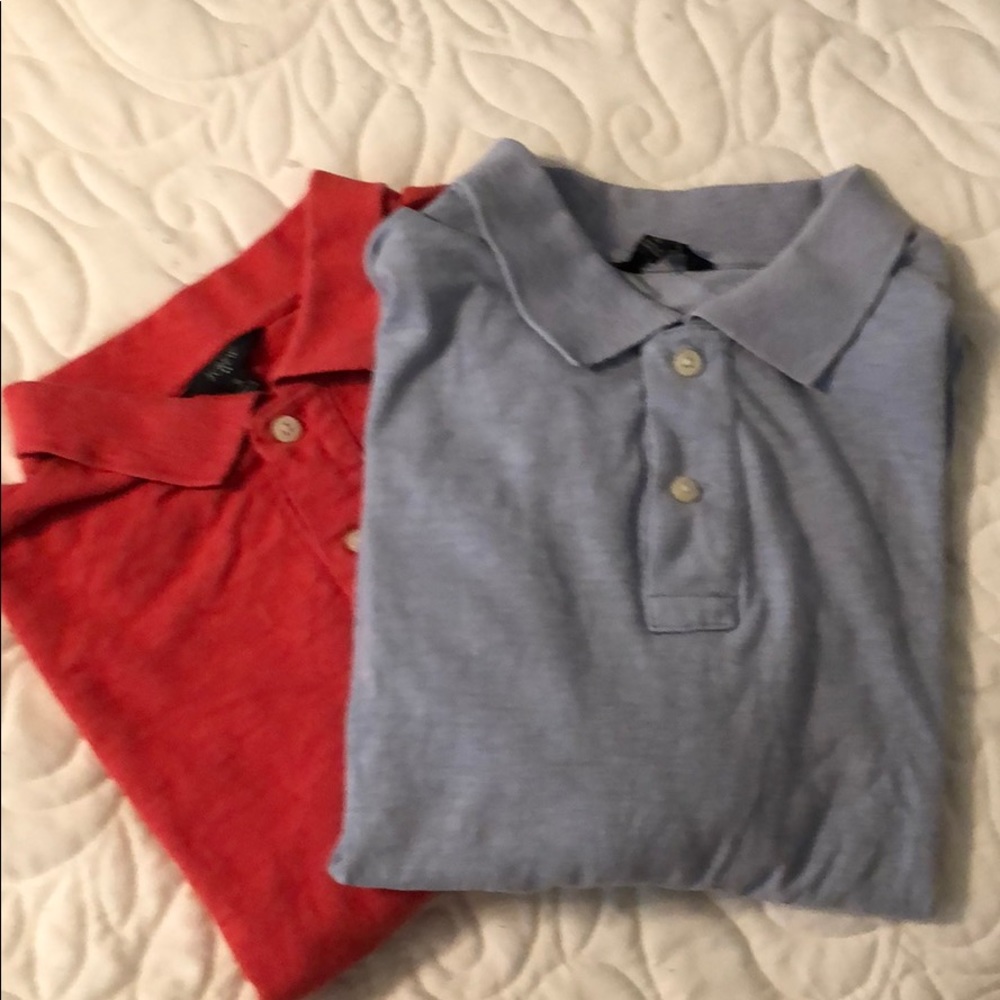 2 J Crew Polo XL